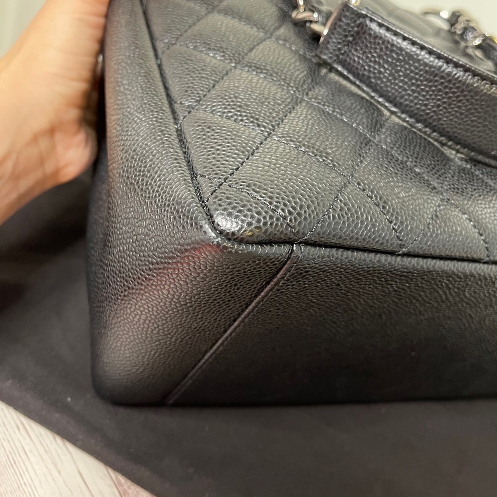 Chanel GST grand shopping tote black caviar - Picture 4 of 10